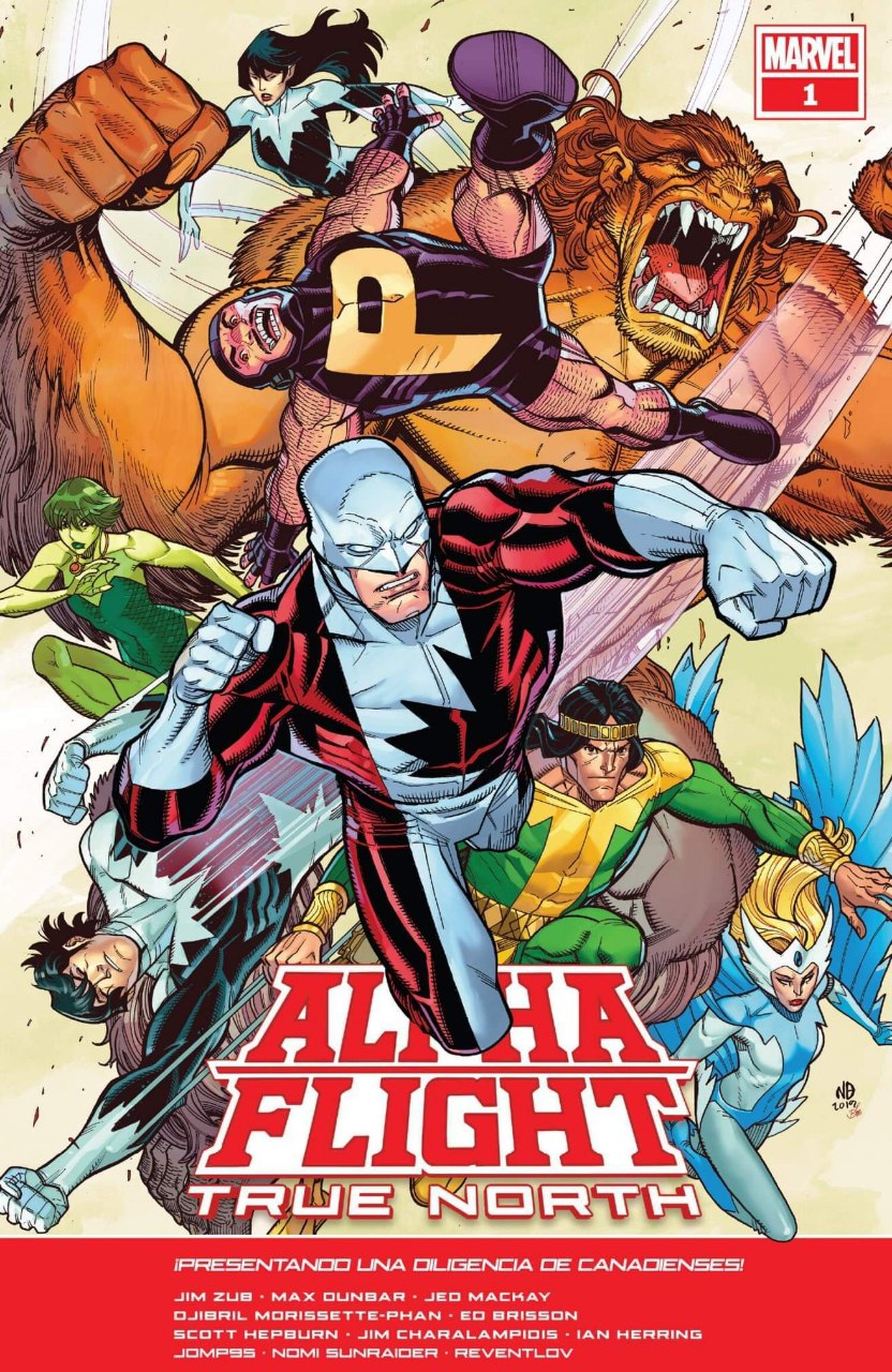Portada ampliada de ALPHA FLIGHT TRUE NORTH