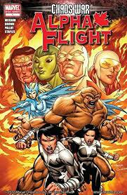 Portada ampliada de CHAOS WAR ALPHA FLIGHT