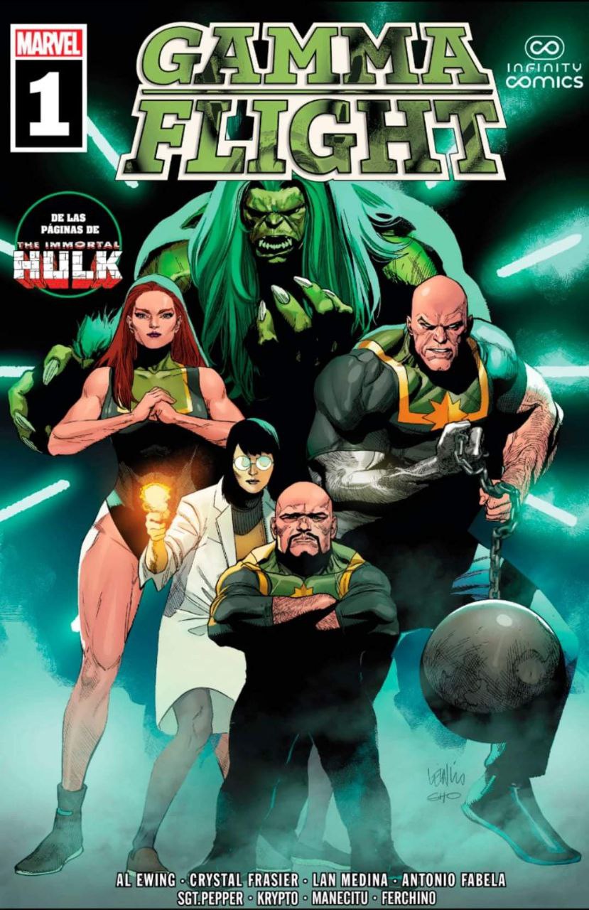 Portada ampliada de GAMMA FLIGHT