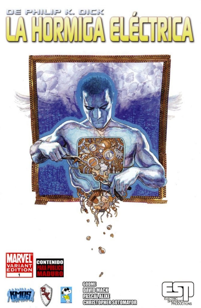 Portada ampliada de LA HORMIGA ELÉCTRICA