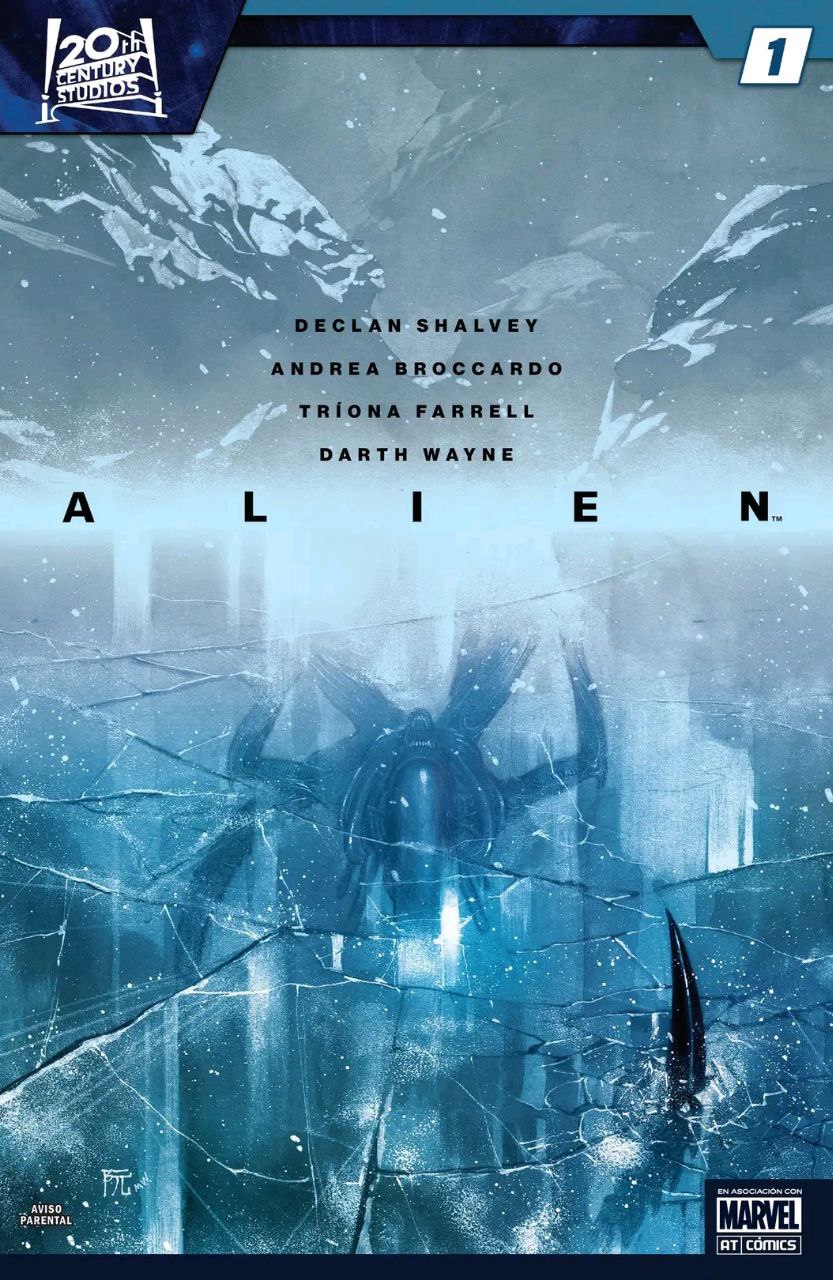 Portada ampliada de ALIEN