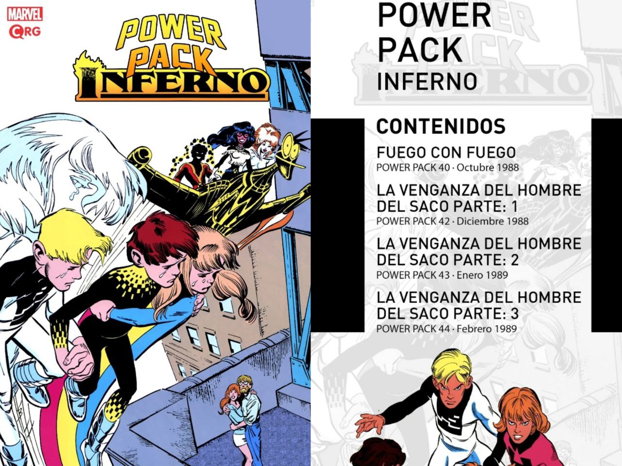 Portada ampliada de POWER PACK INFERNO