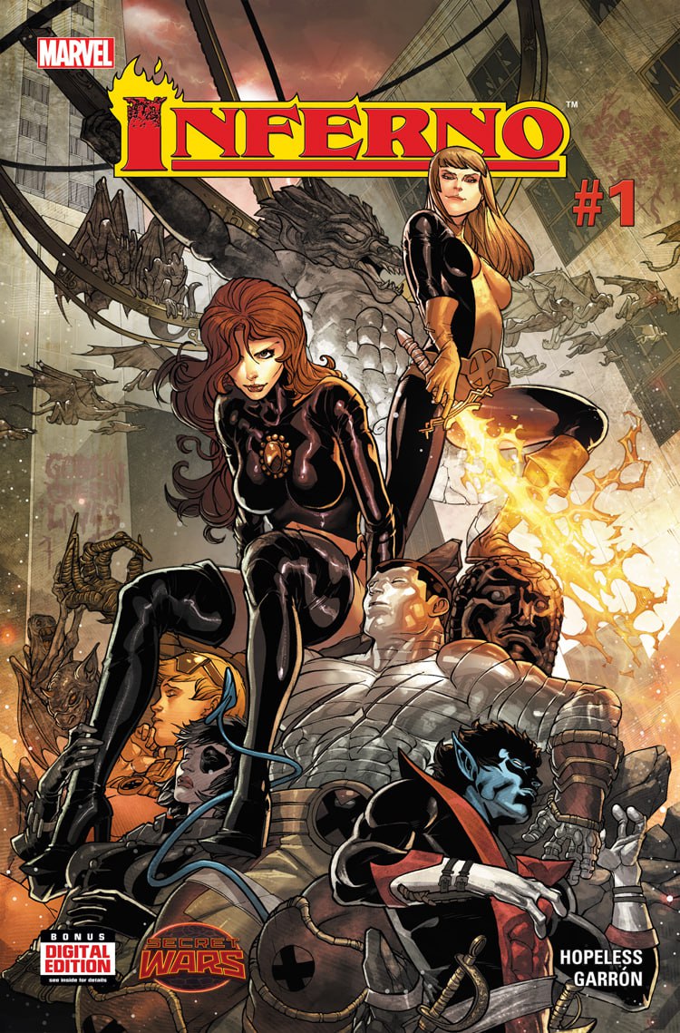 Portada ampliada de INFERNO #1