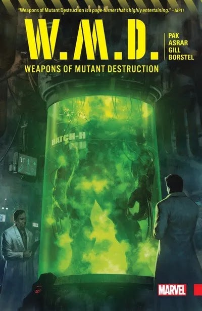 Portada ampliada de W.M.D. WEAPONS OF MUTANT DESTRUCTION