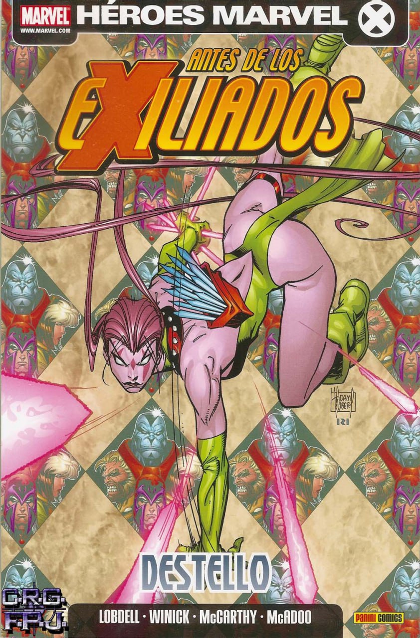 Portada ampliada de Antes de los Exiliados: Destello