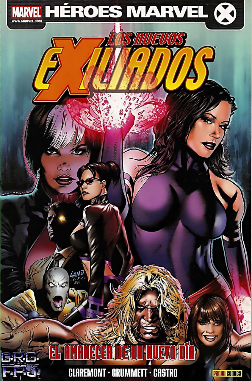Portada ampliada de LOS NUEVOS EXILIADOS