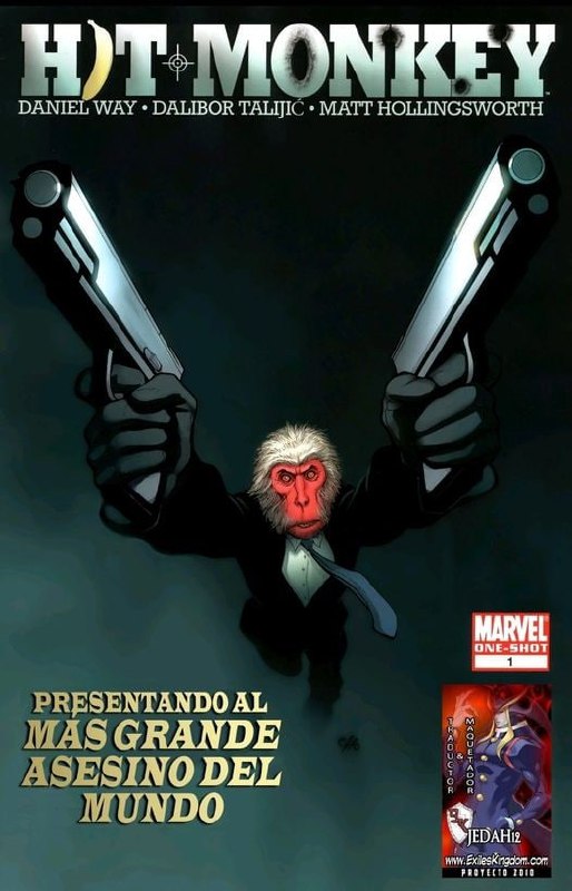 Portada ampliada de HOT MONKEY