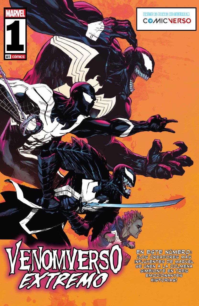 Portada ampliada de VENOMVERSO EXTREMO