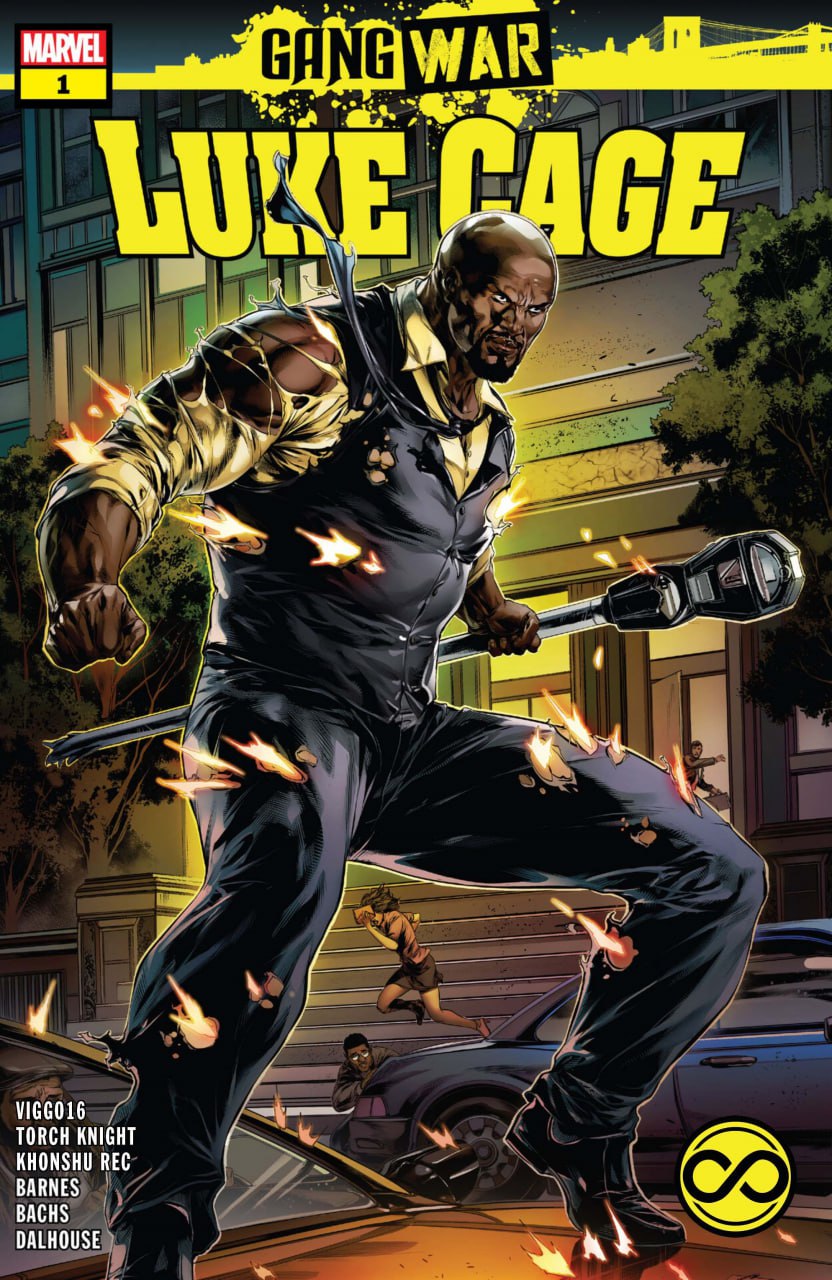 Portada ampliada de LUKE CAGE