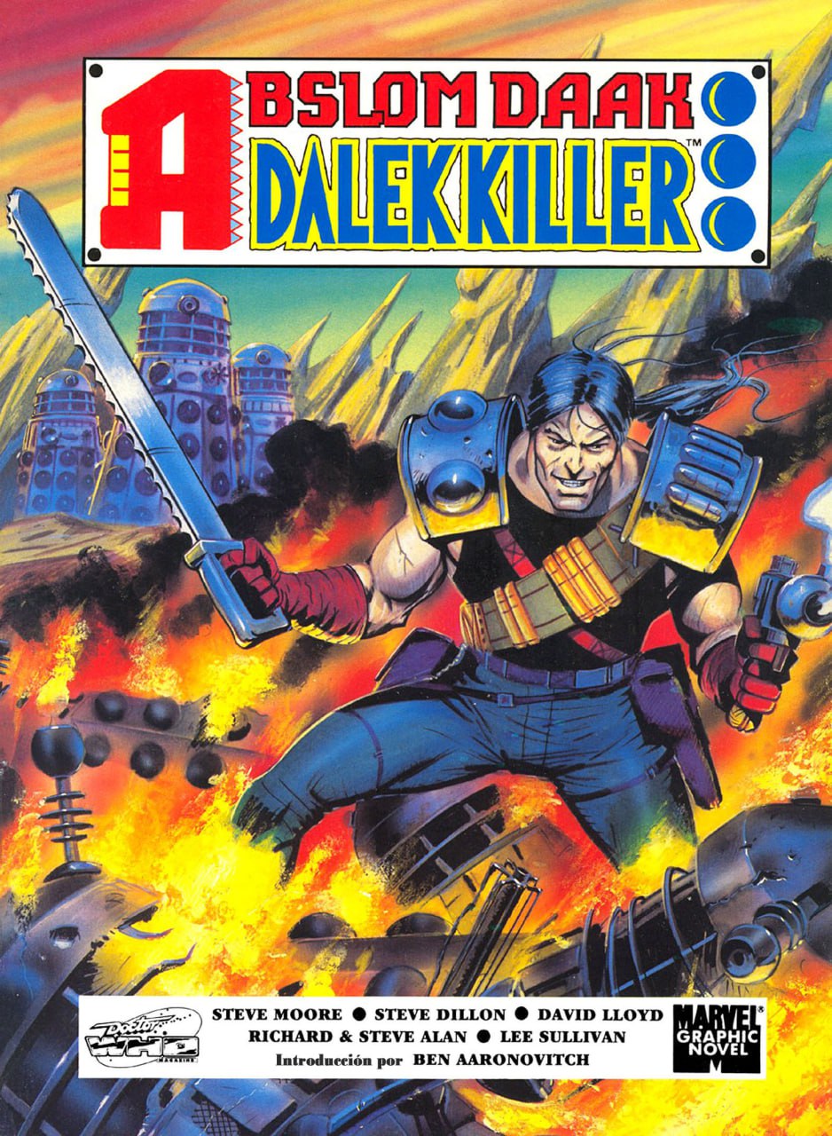 Portada ampliada de Abslom Daak Dalek Killer