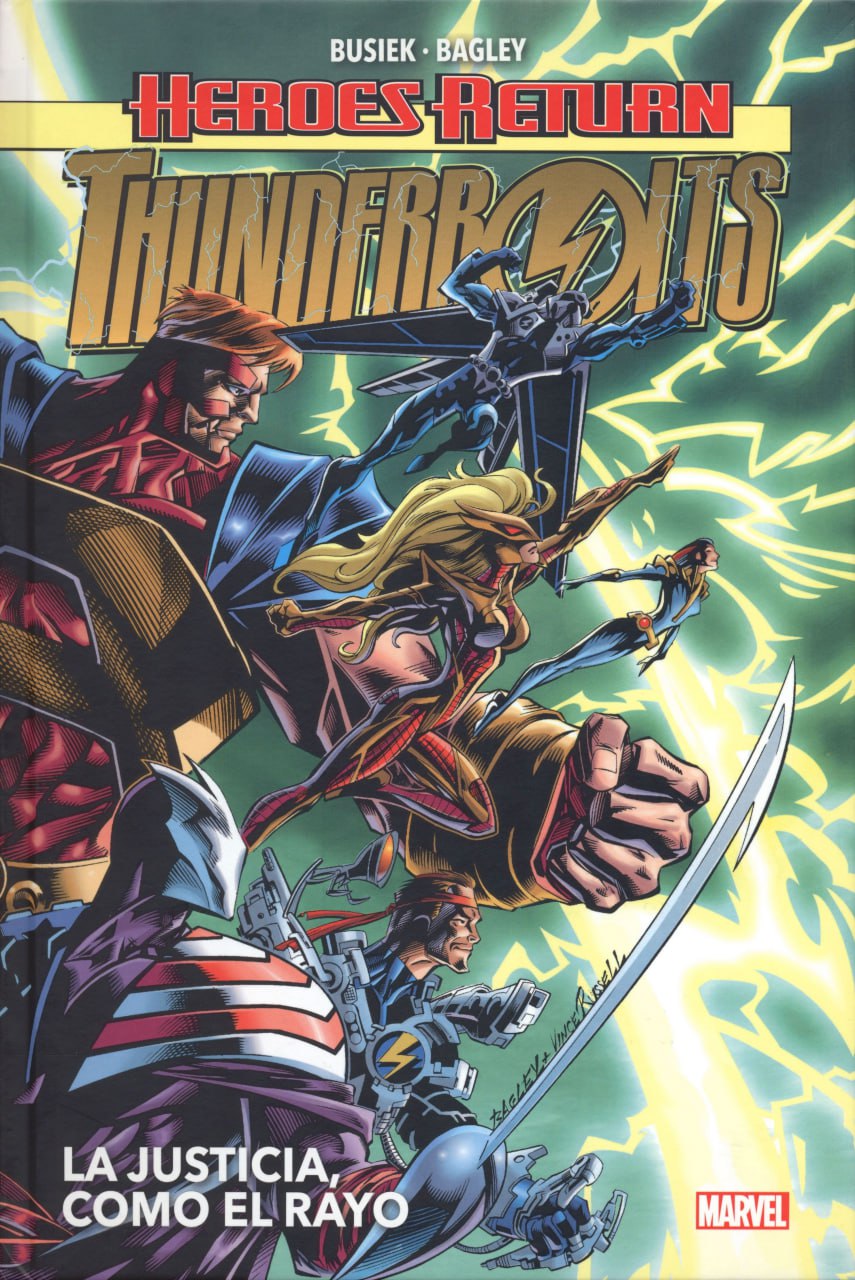 Portada ampliada de HEROES RETURN THUNDERBOLTS
