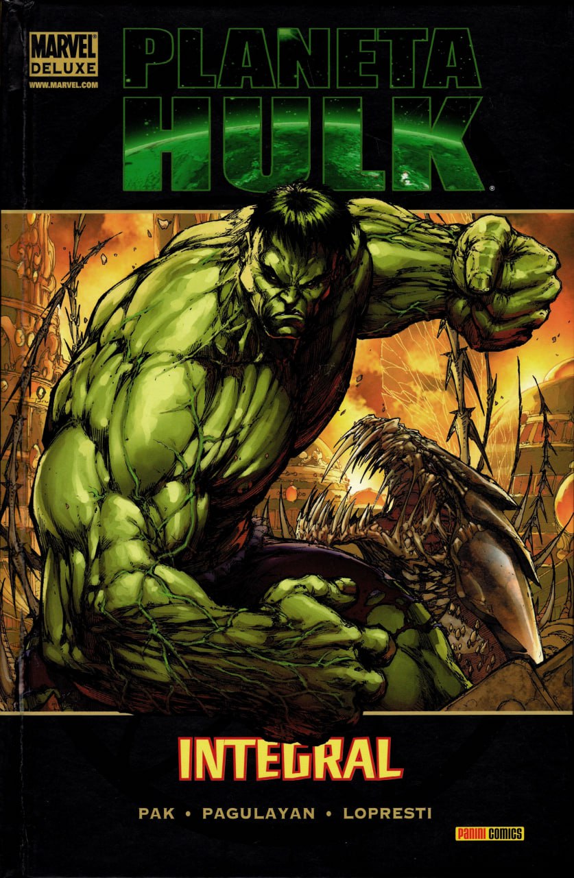 Portada ampliada de PLANETA HULK