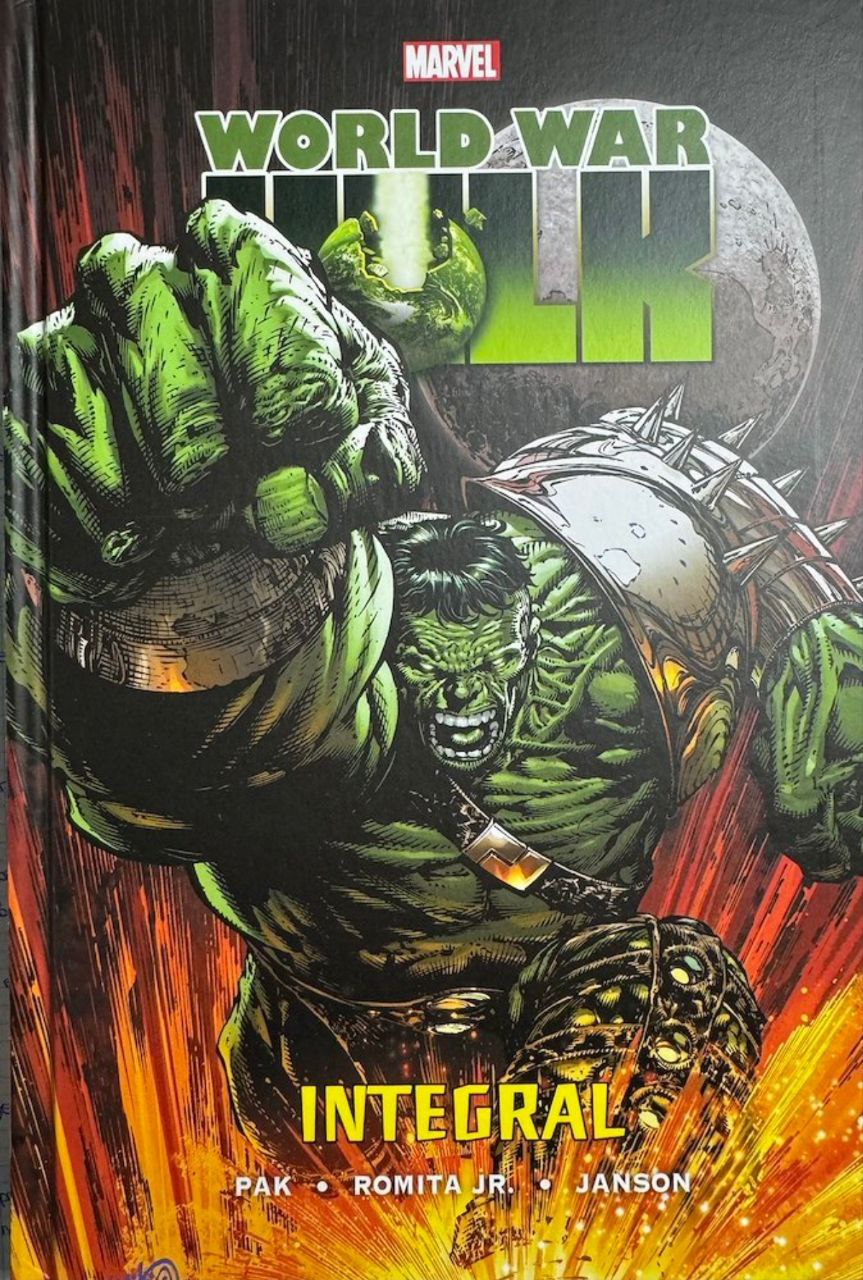 Portada ampliada de WORLD WAR HULK INTEGRAL