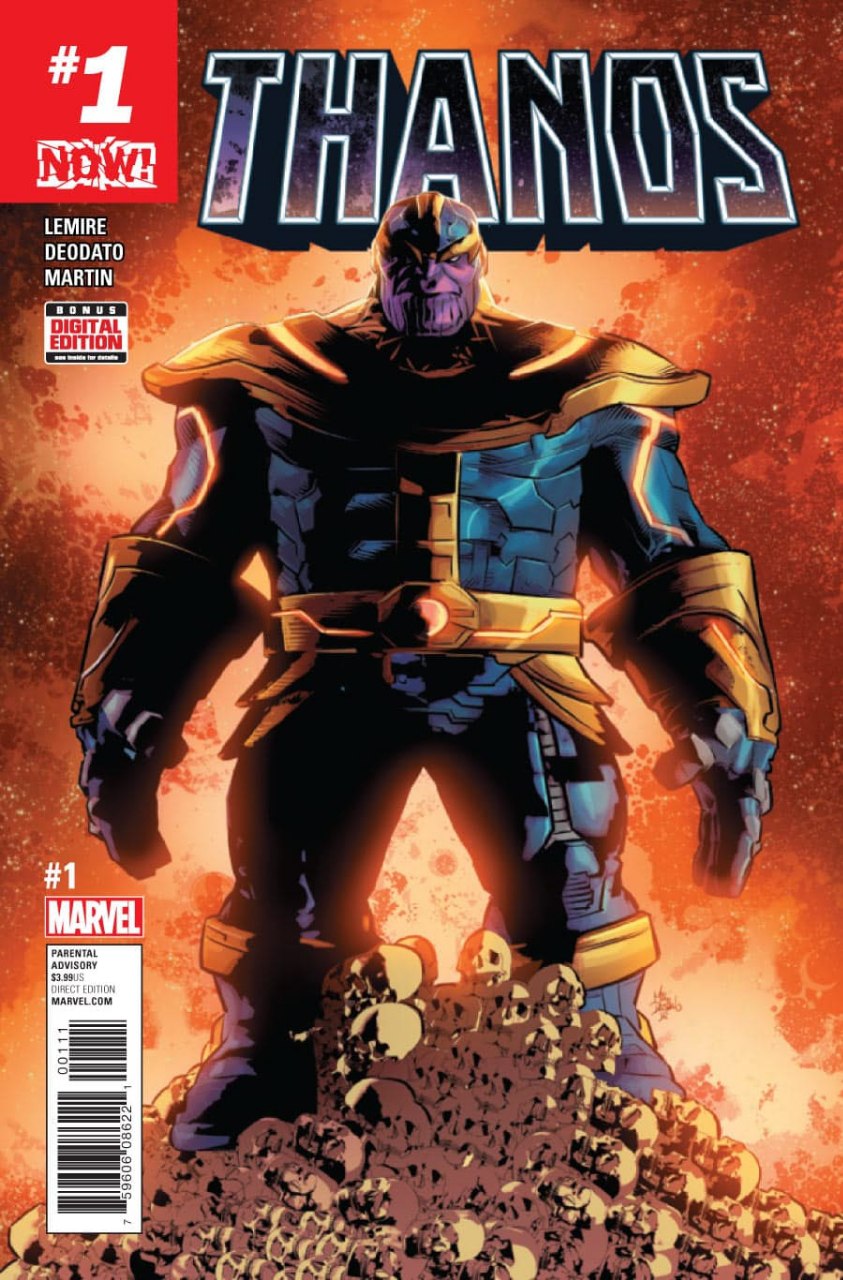 Portada ampliada de THANOS