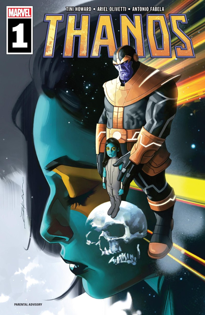 Portada ampliada de THANOS
