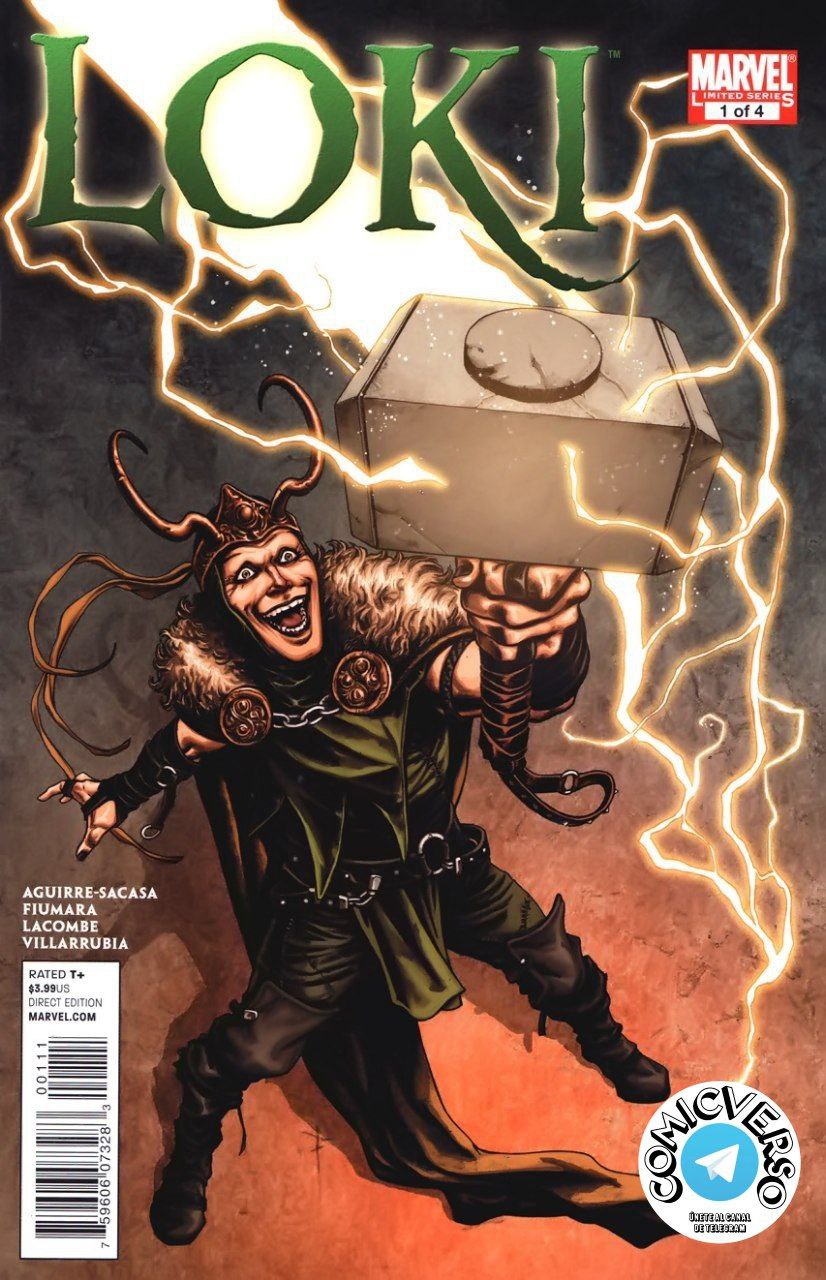 Portada ampliada de LOKI
