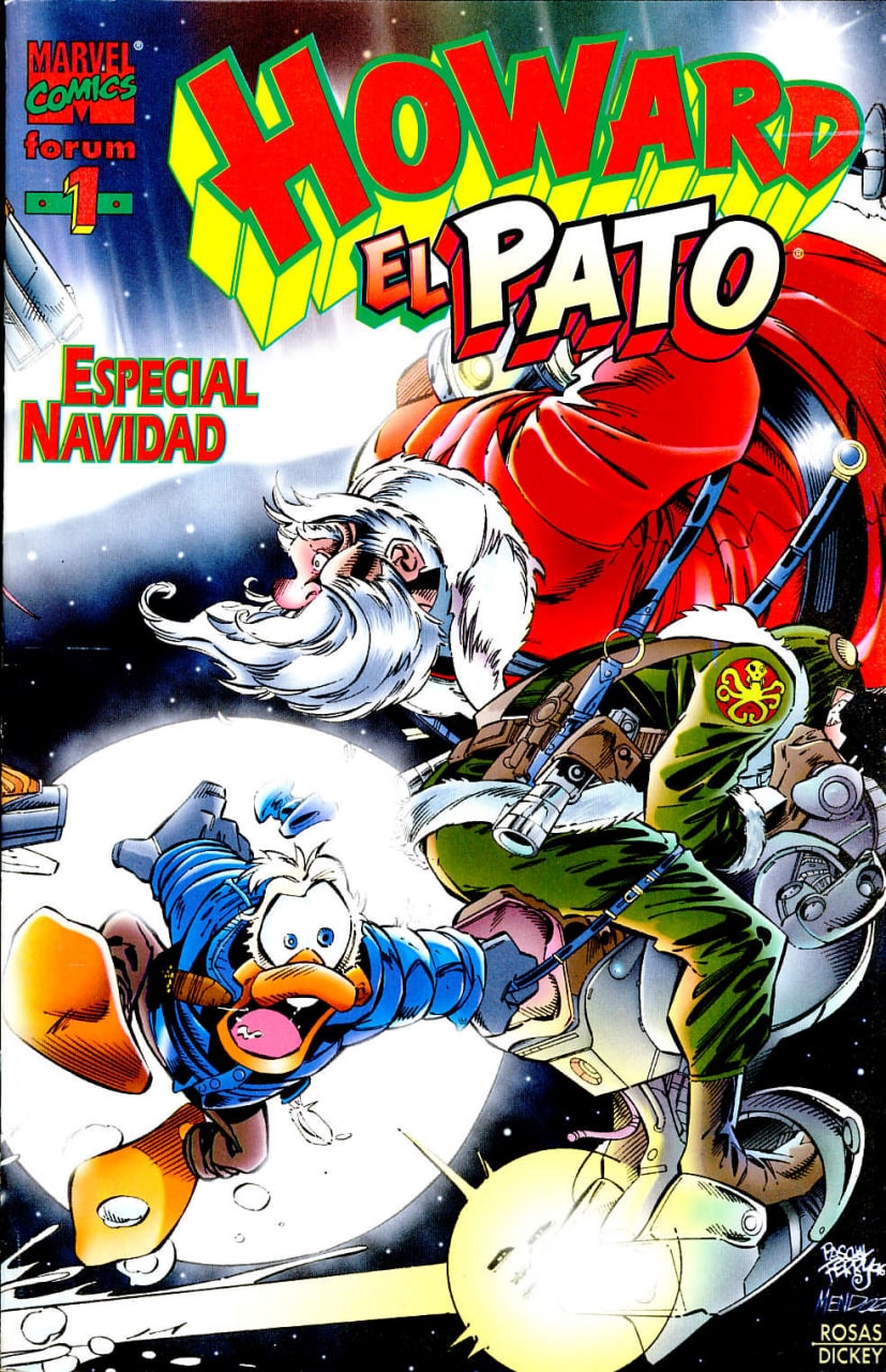 Portada ampliada de HOWARD EL PATO
