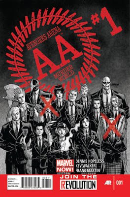 Portada ampliada de Avengers Arena #