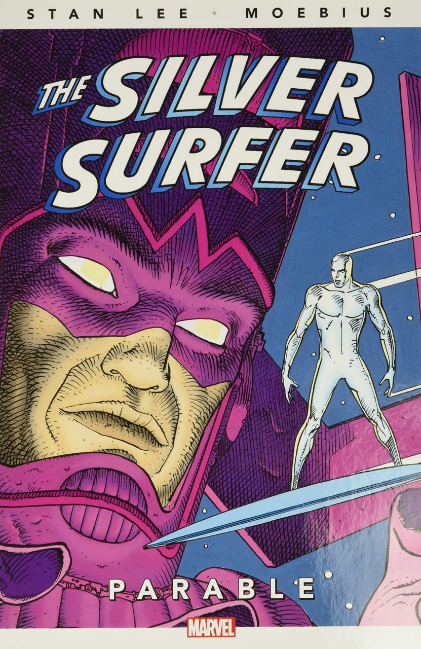 Portada ampliada de THE SILVER SURFER