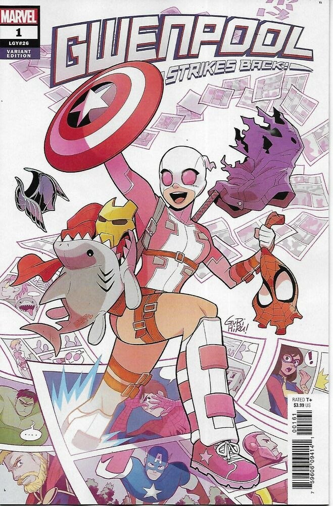 Portada ampliada de GWENPOOL STRIKES BACK