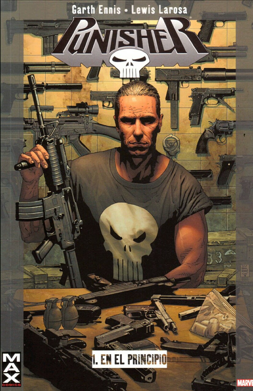 Portada ampliada de Punisher