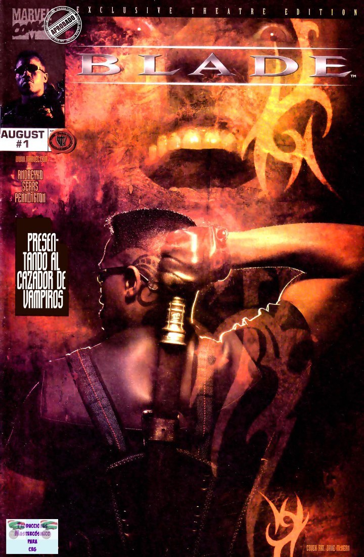 Portada ampliada de BLADE