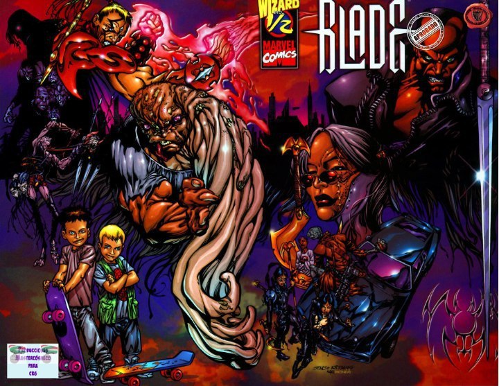 Portada ampliada de Blood