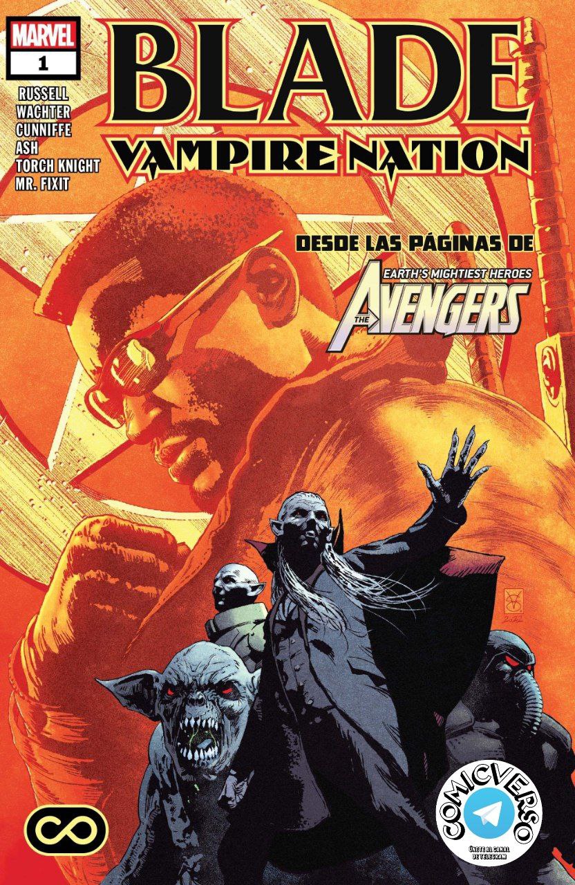 Portada ampliada de BLADE VAMPIRE NATION