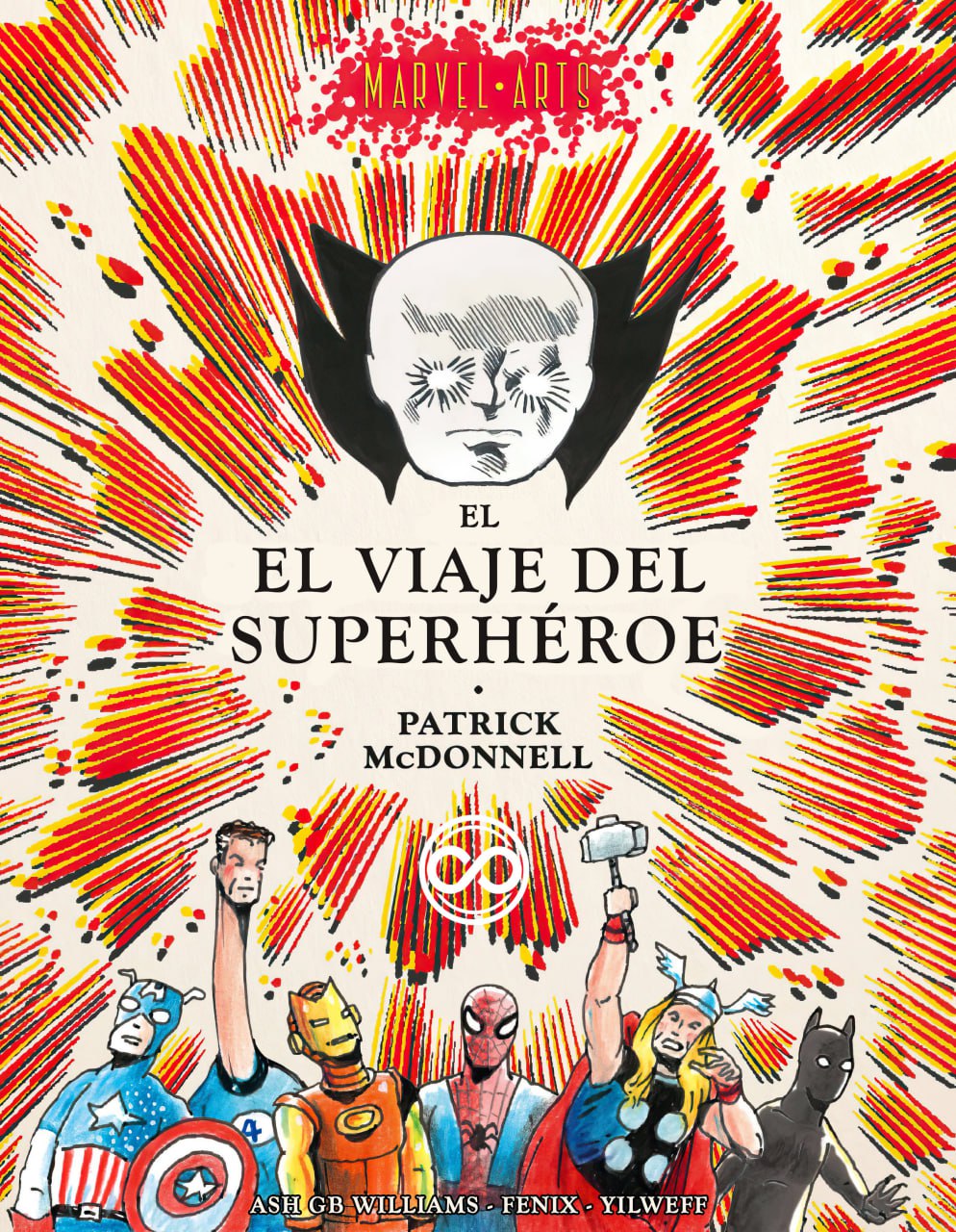 Portada ampliada de EL VIAJE DEL SUPERHÉROE