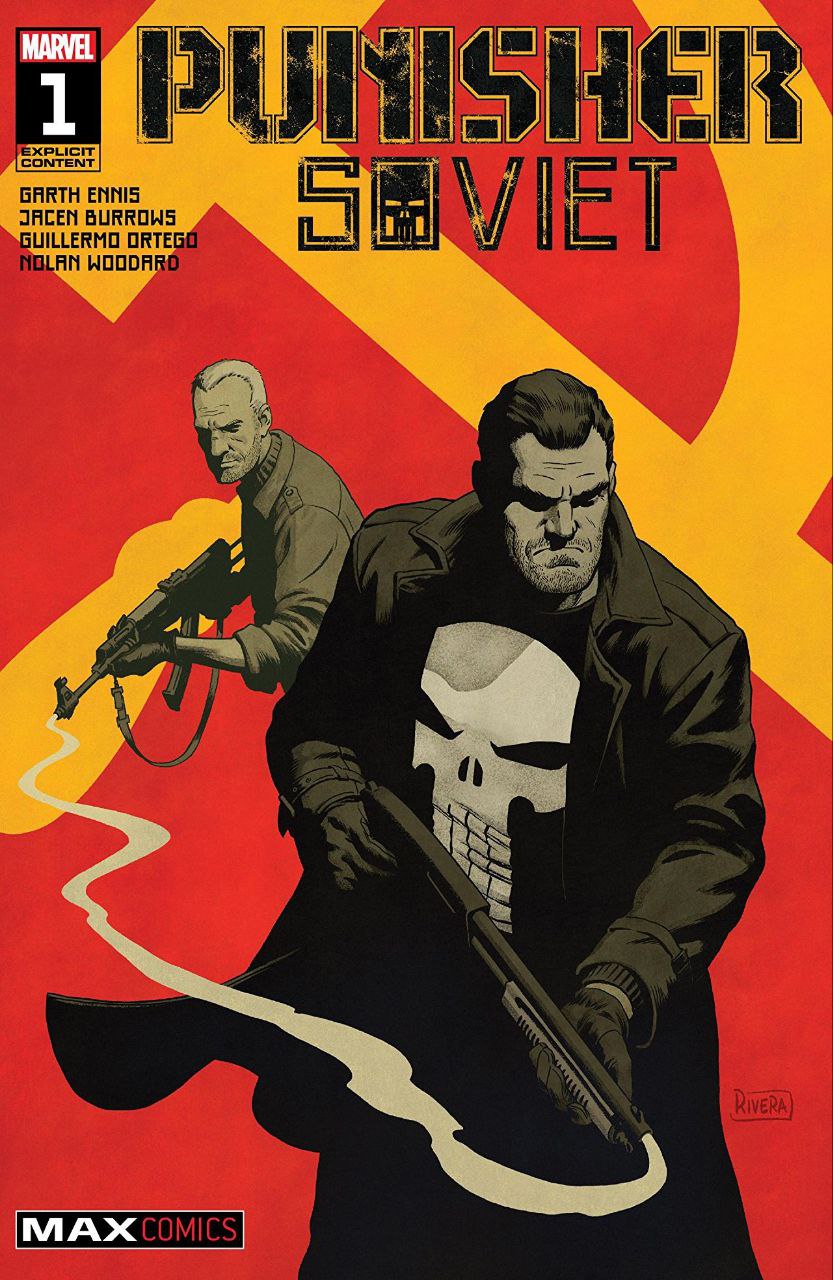 Portada ampliada de Punisher Soviet