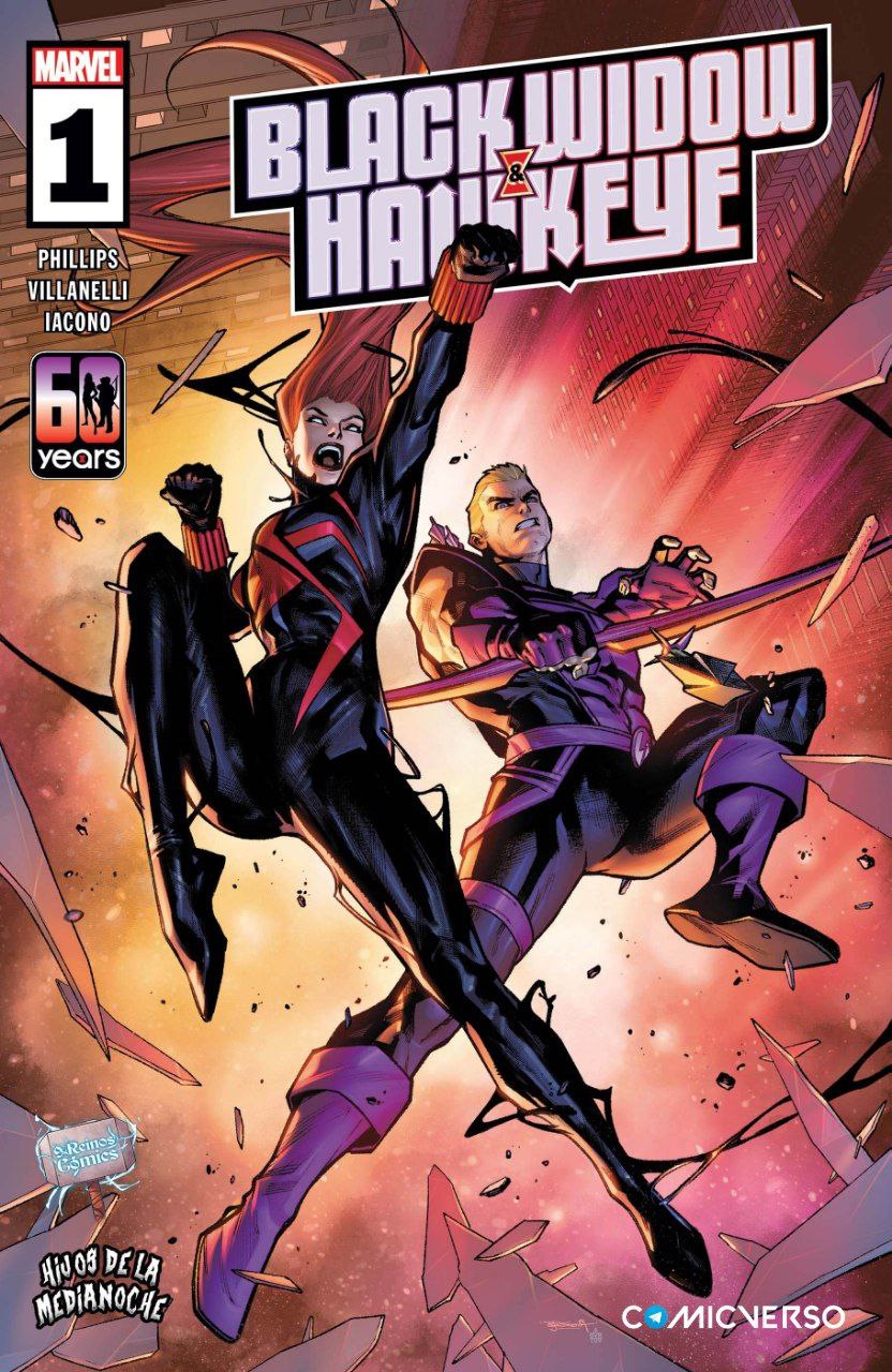 Portada ampliada de BLACK WIDOW HAWKEYE