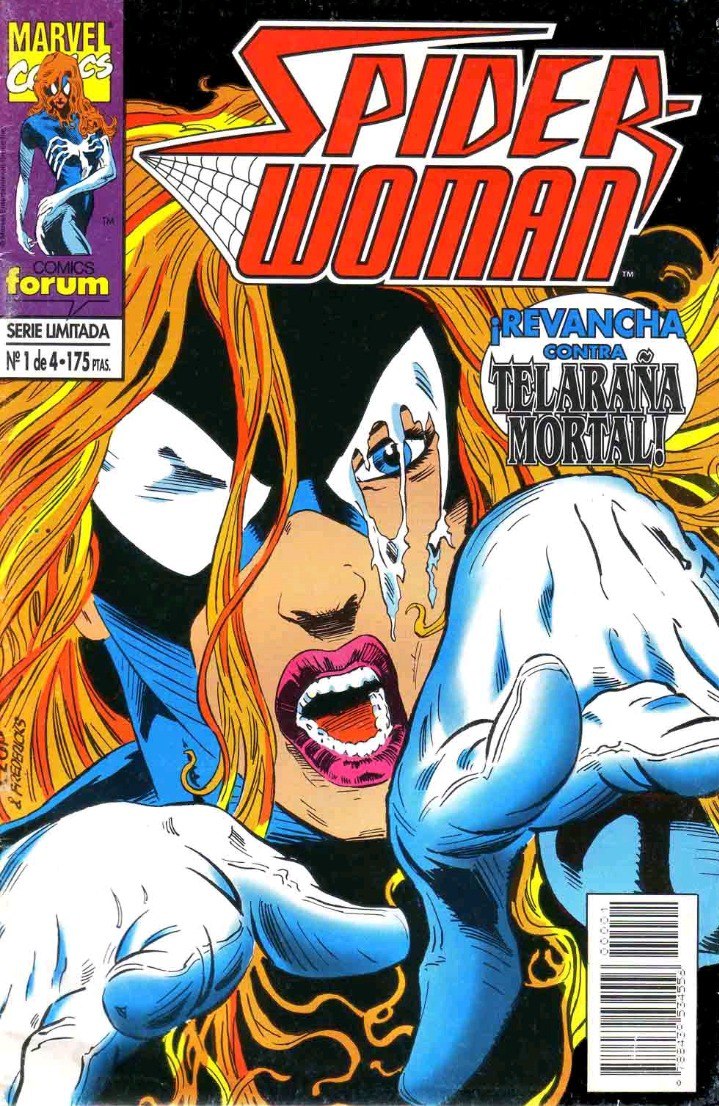 Portada ampliada de SPIDER WOMAN