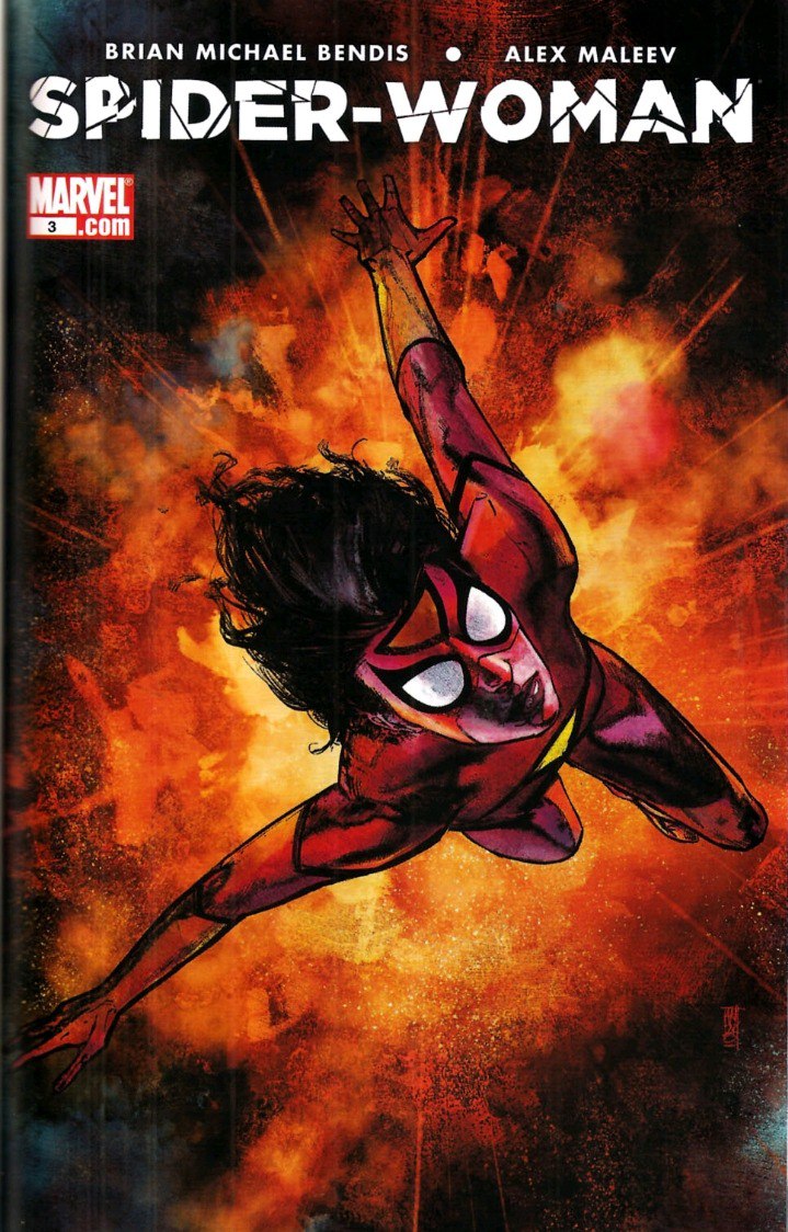 Portada ampliada de SPIDER-WOMAN