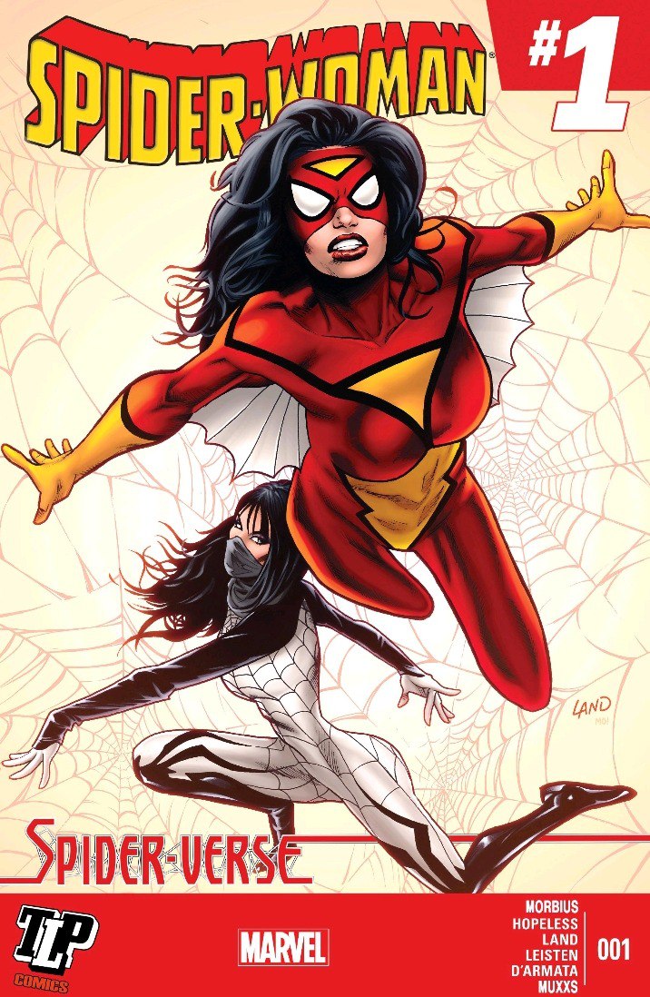 Portada ampliada de SPIDER-WOMAN