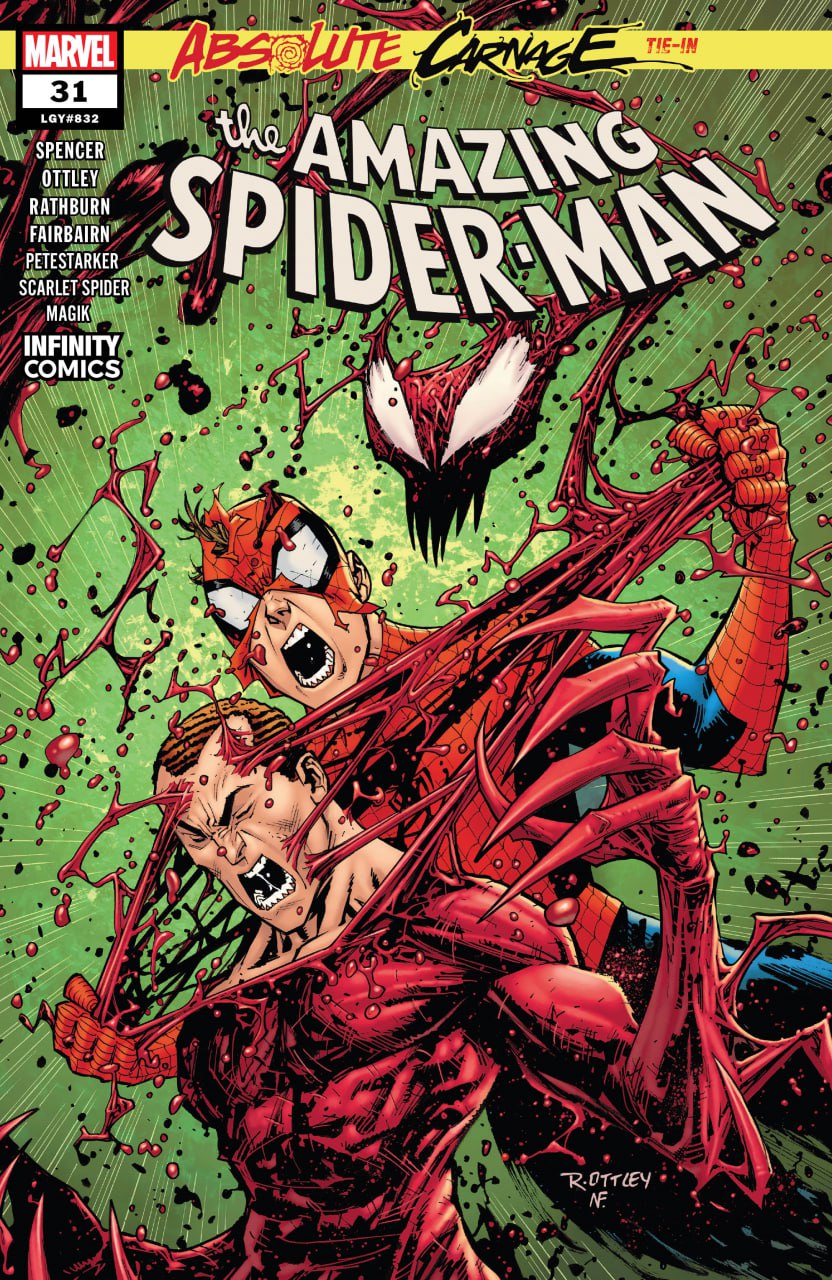 Portada ampliada de the AMAZING SPIDER-MAN