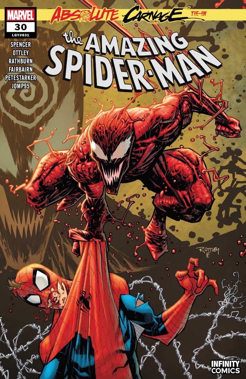 Portada ampliada de the AMAZING SPIDER-MAN