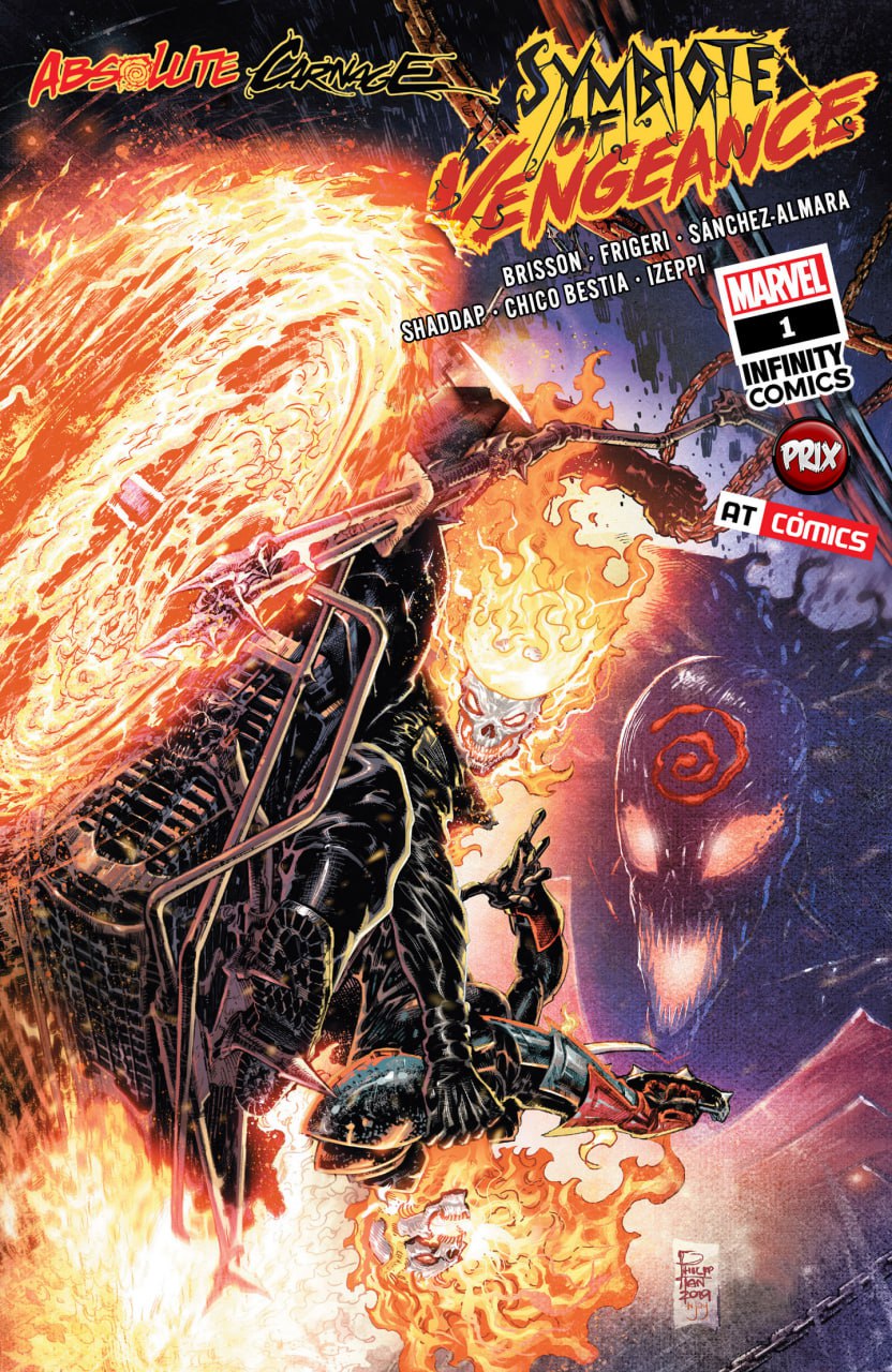 Portada ampliada de Symbionts of Vengeance