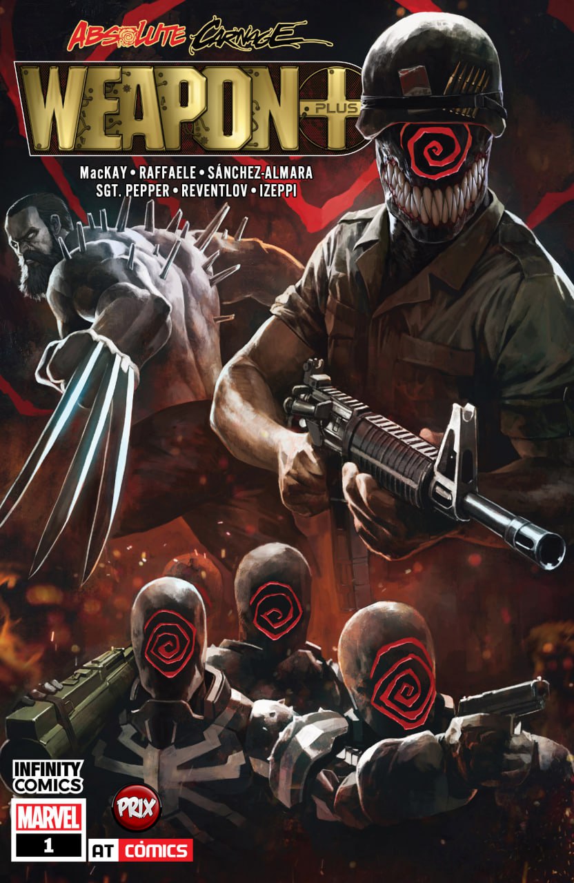 Portada ampliada de WEAPON+