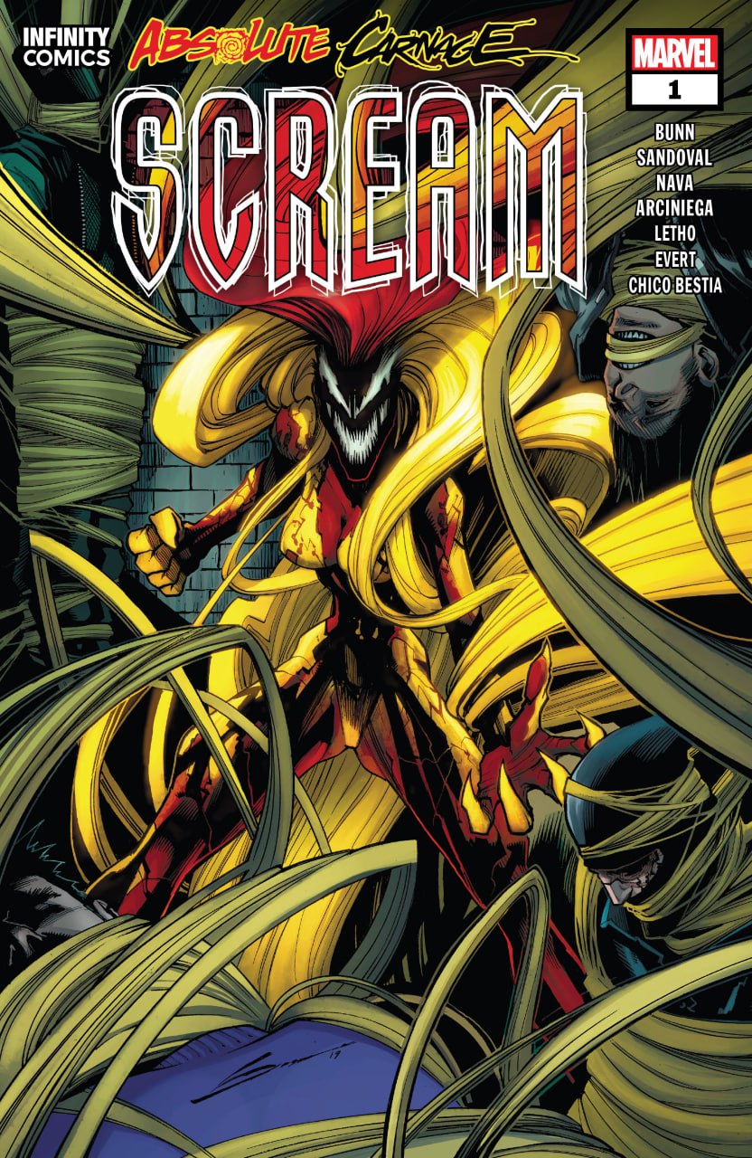 Portada ampliada de SCREAM