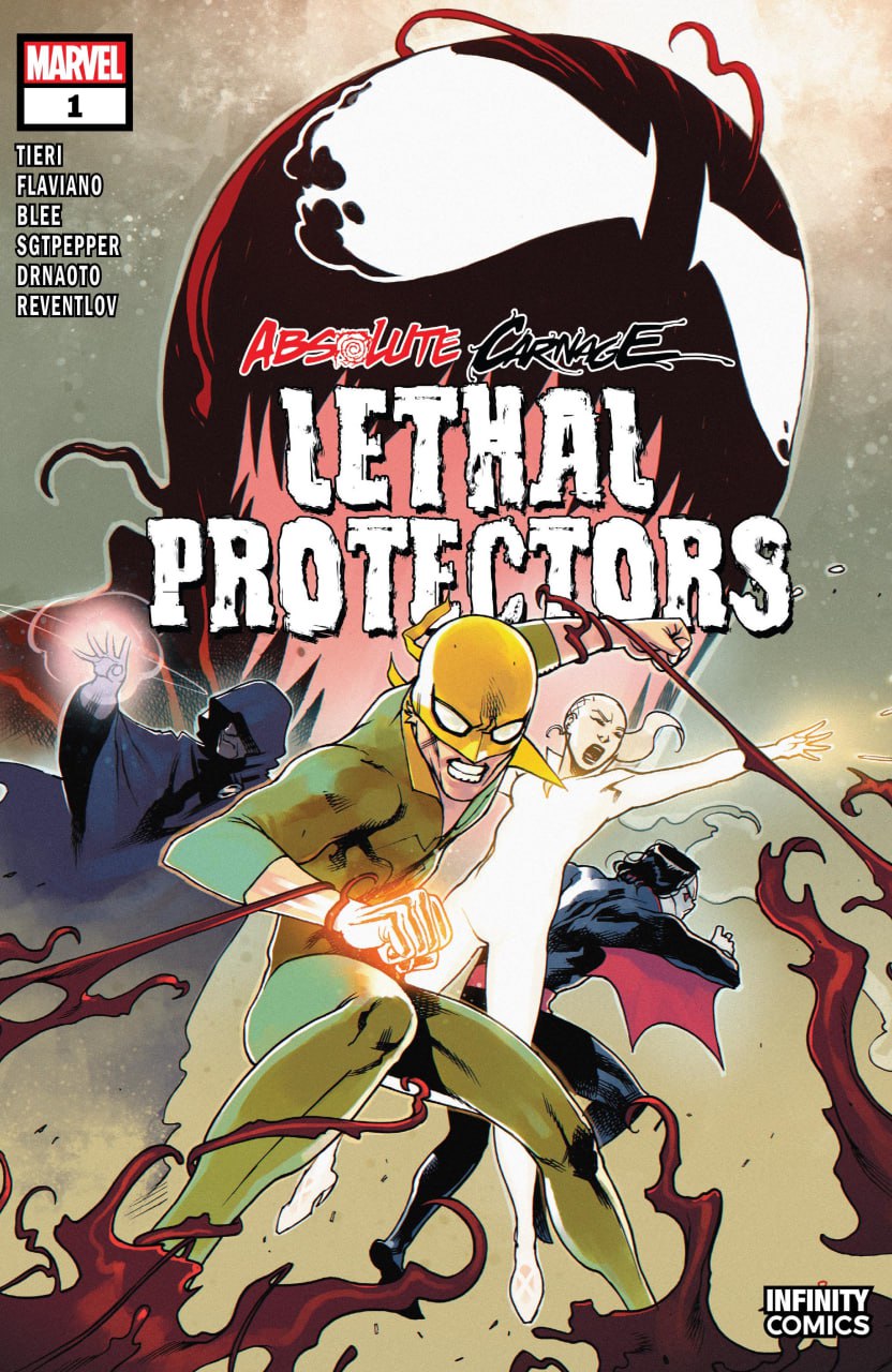 Portada ampliada de Absolute Carnage: Lethal Protectors