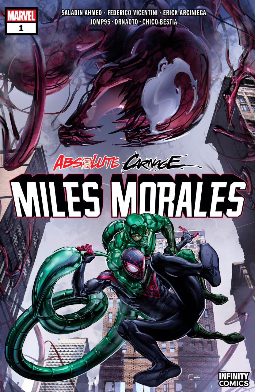 Portada ampliada de MILES MORALES