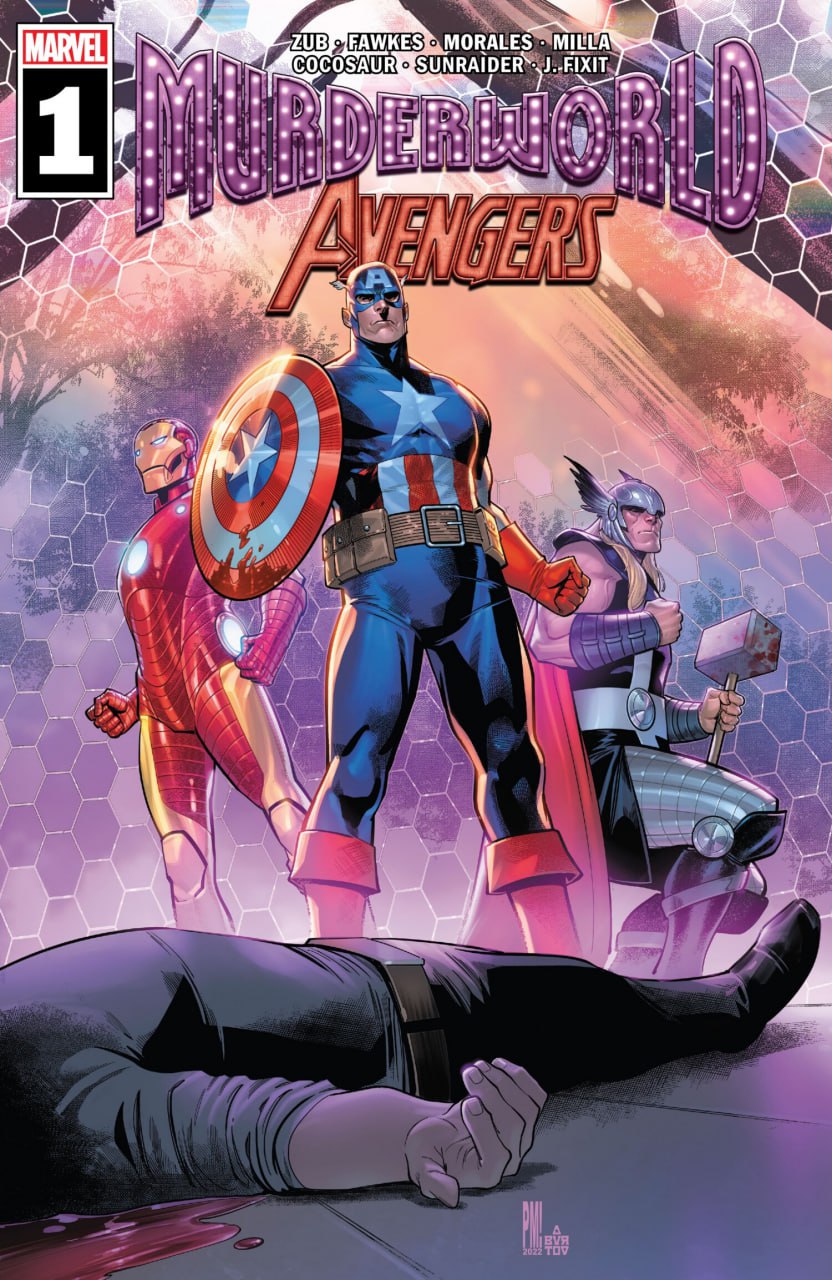 Portada ampliada de MURDERWORLD AVENGERS