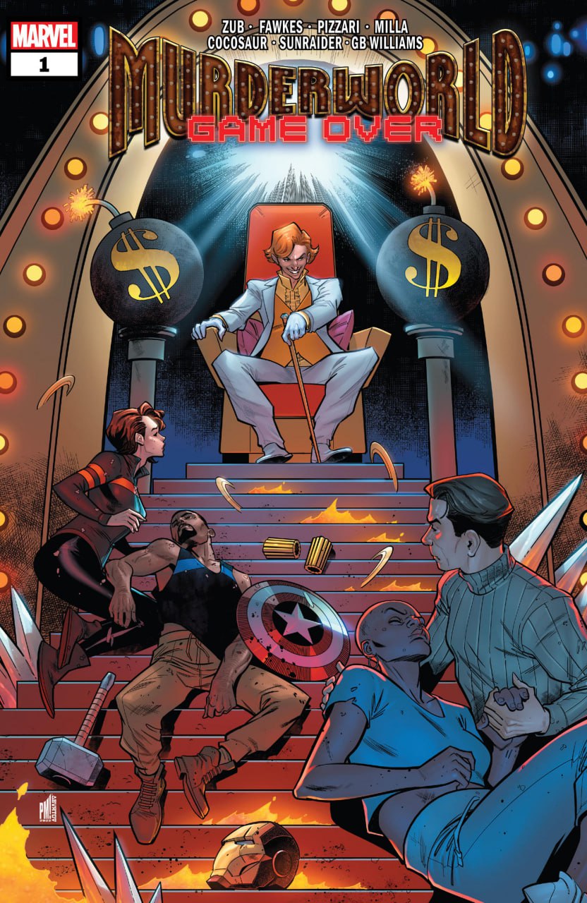 Portada ampliada de MURDERWORLD GAME OVER