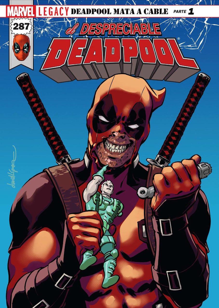 Portada ampliada de Despreciable Deadpool