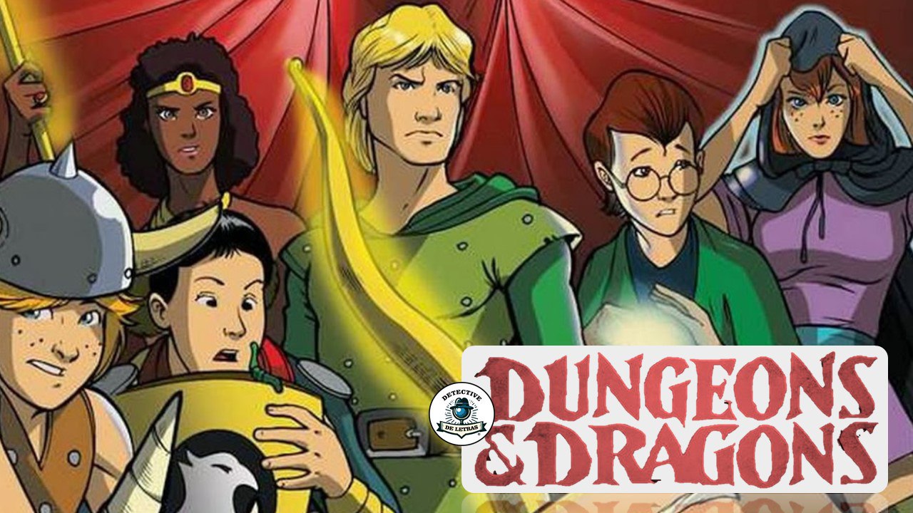 Portada ampliada de Dungeons & Dragons