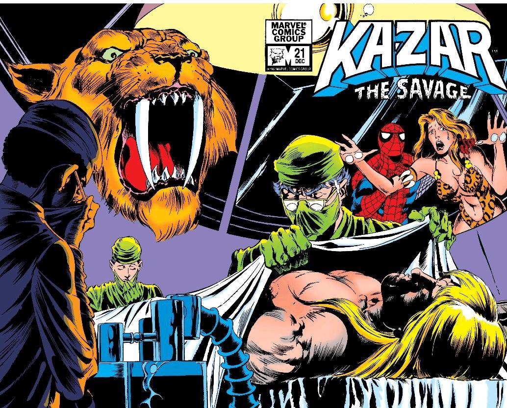 Portada ampliada de Kazar The Savage