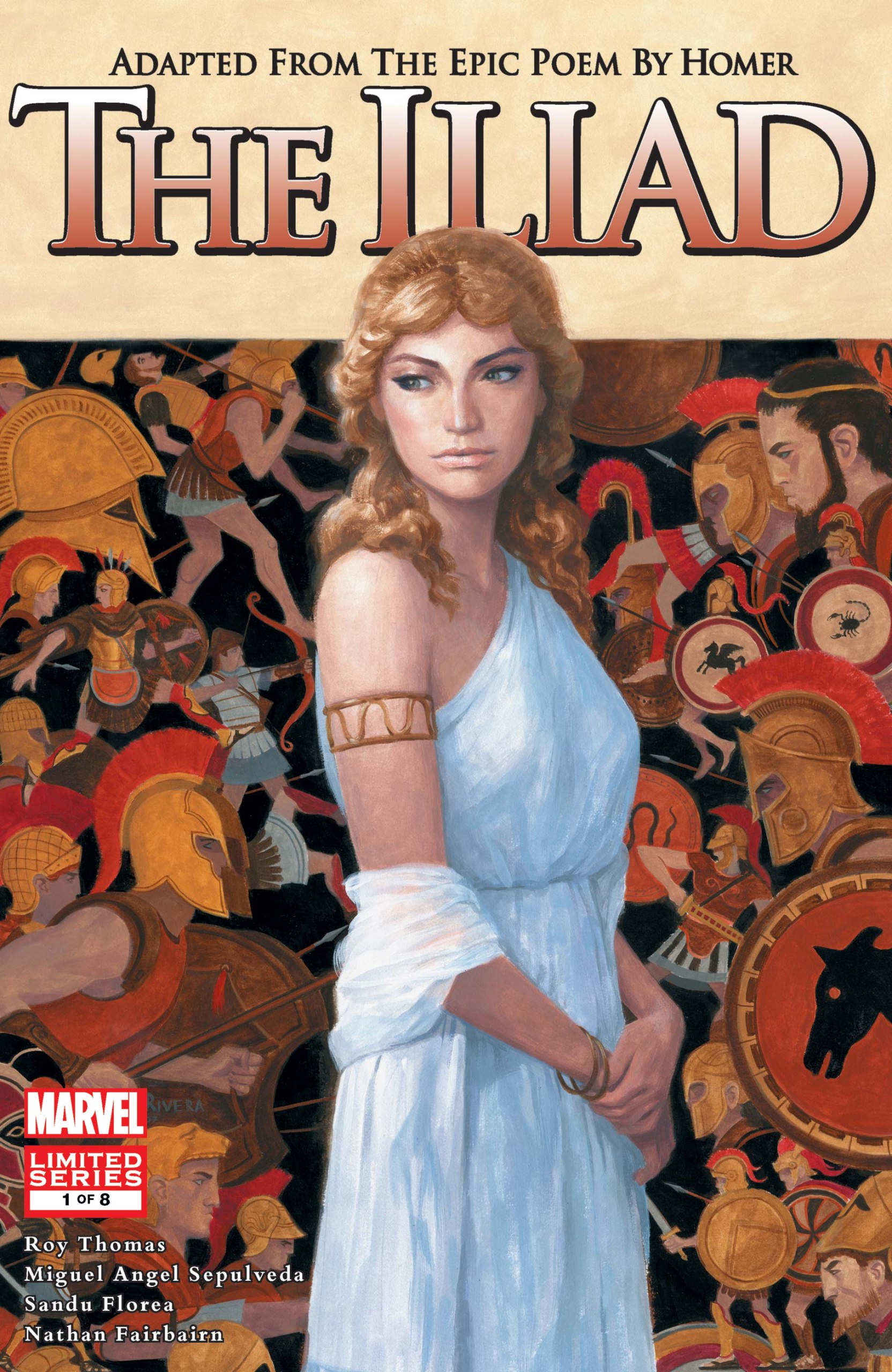 Portada ampliada de THE ILIAD