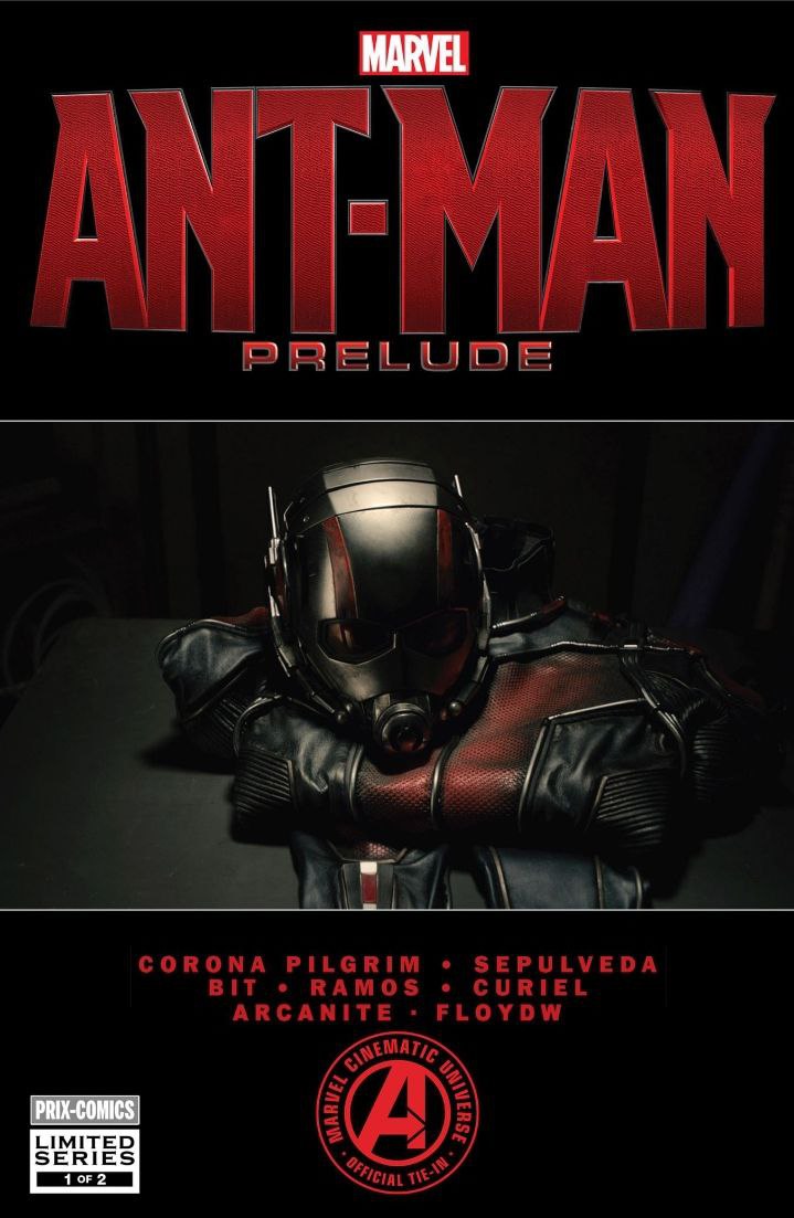Portada ampliada de ANT-MAN PRELUDE