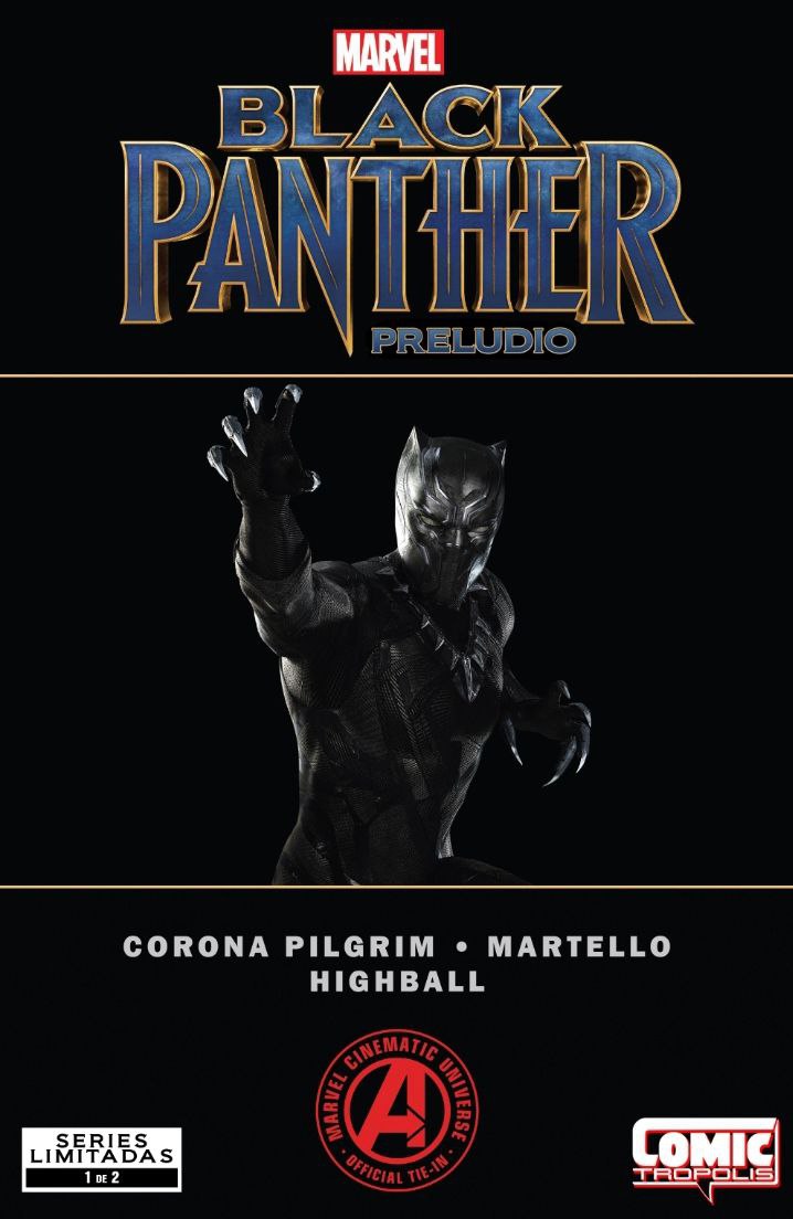 Portada ampliada de BLACK PANTHER