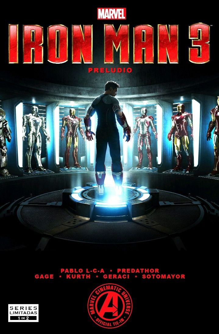 Portada ampliada de IRON MAN